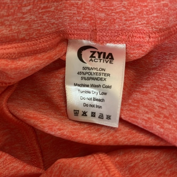 ZYIA Active Tangerine Cozy Jogger, Medium, Like new - Picture 3 of 3